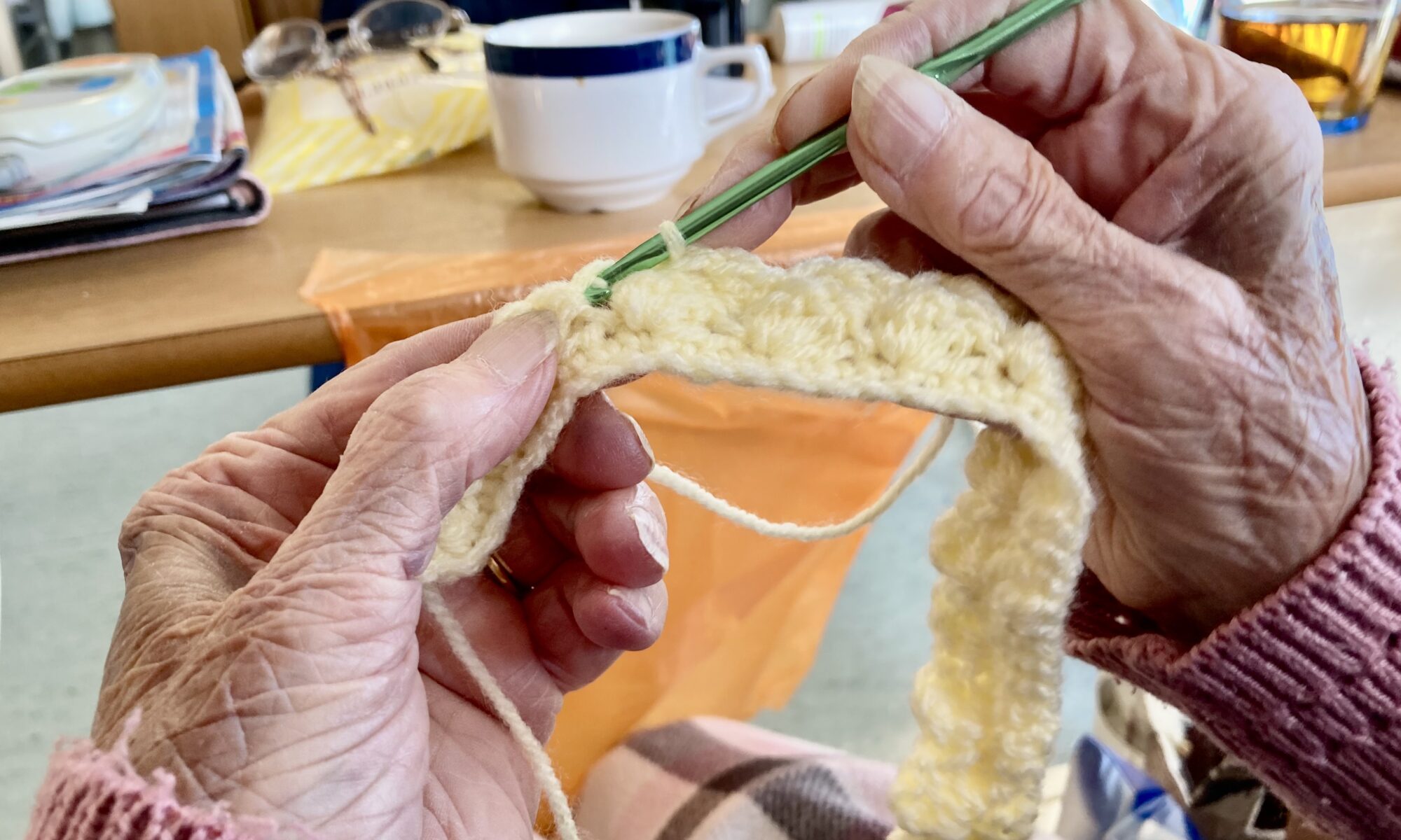 Crochet at Sam Davies Ward