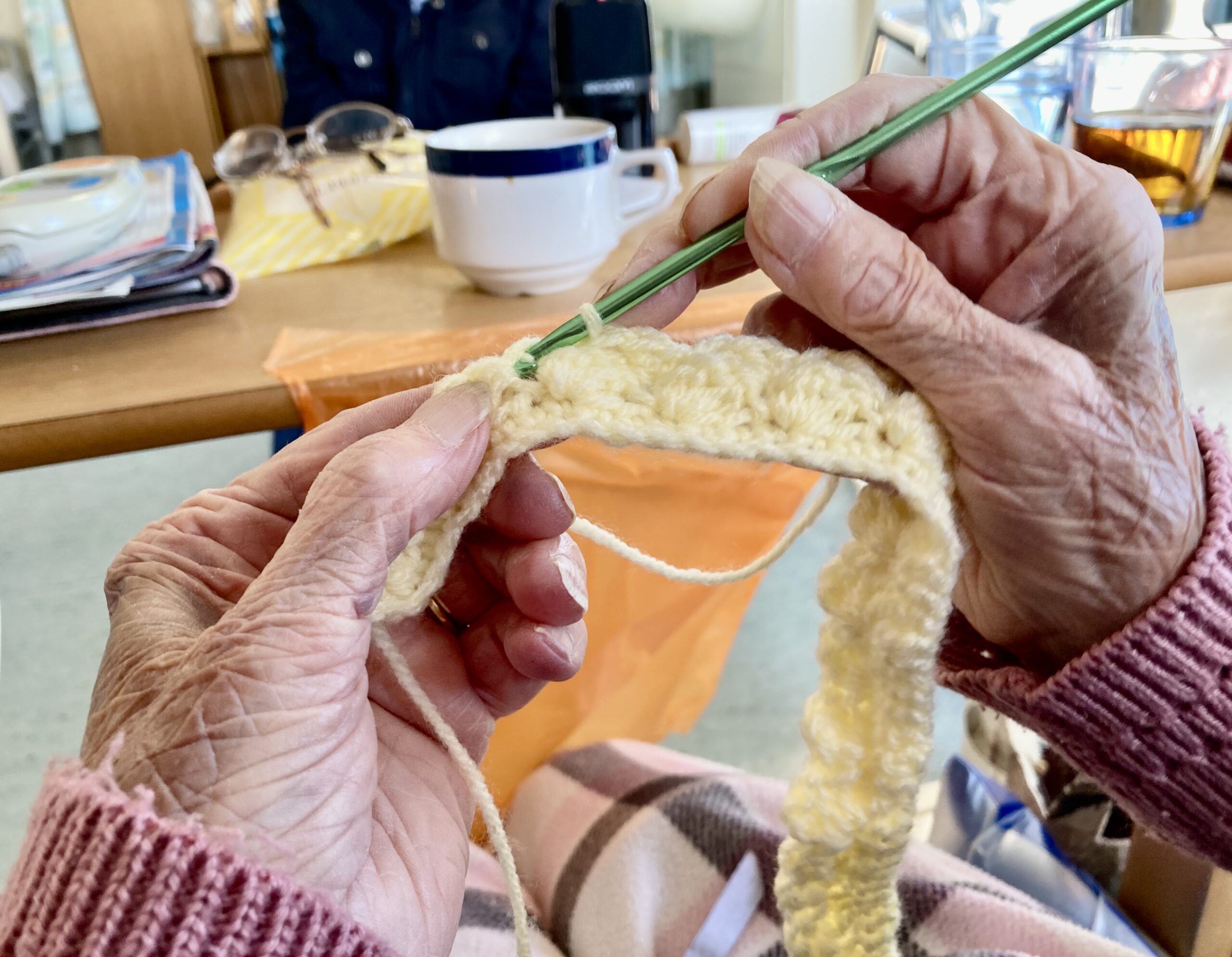 Crochet at Sam Davies Ward
